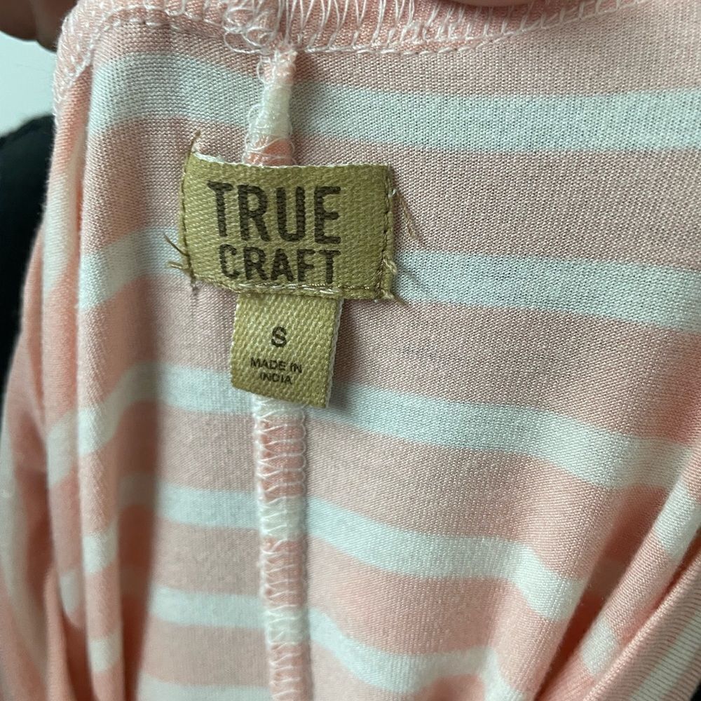 True Craft Striped High Neck Tank Top - Picture 4 of 4